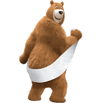 Brown Teddy Bear Holding Toilet Paper