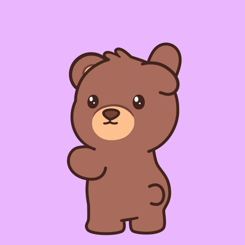 Brown Teddy Bear GIF