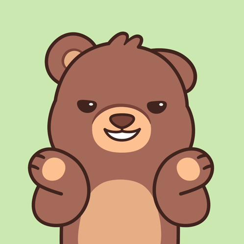 Brown Teddy Bear Smiling