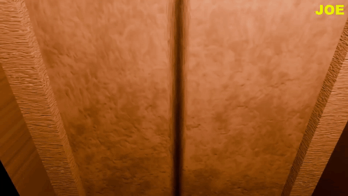 Brown Wall With Word Joe GIF