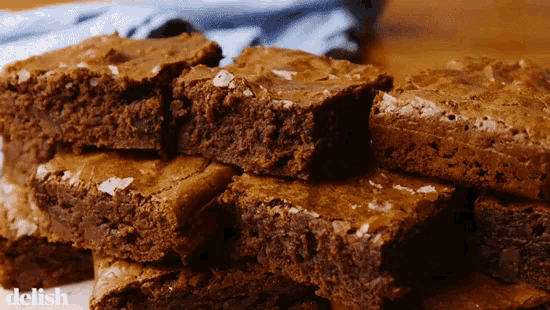 Brownies Freshly Baked GIF