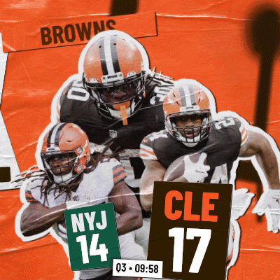 Browns And Cle 17 Football Teams Advertisement GIF
