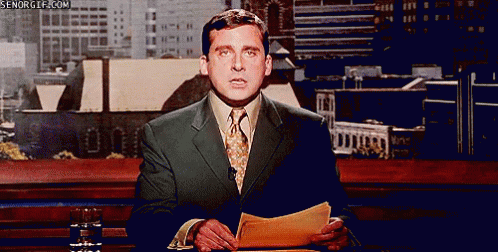Bruce Almighty News Reporting GIF