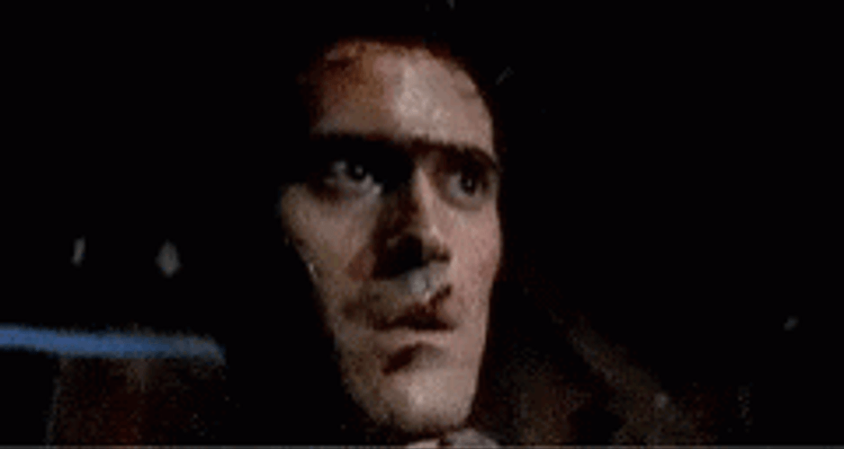 Bruce Campbell Evil Dead Groovy GIF