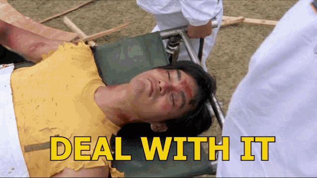 Bruce Lee Deal With It GIF