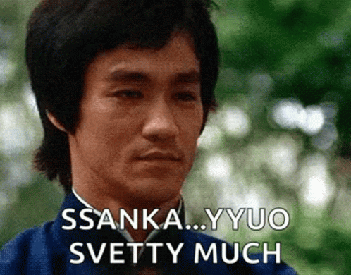 Bruce Lee Thank You Bow GIF