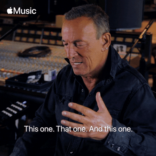 Bruce Springsteen GIF