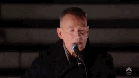 Bruce Springsteen At 2021 America Inaugural Concert GIF