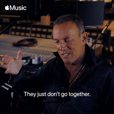 Bruce Springsteen Dont Go Together GIF