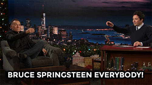 Bruce Springsteen With Jimmy Fallon GIF