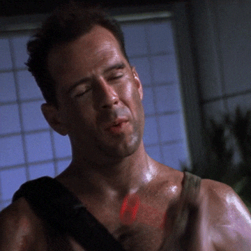 Bruce Willis Blowing GIF