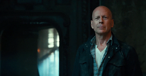 Bruce Willis Delightfully Smiling GIF