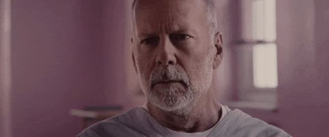 Bruce Willis Looking At The Side GIF