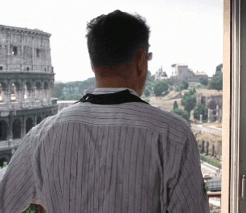 Bruce Willis Turning Around GIF