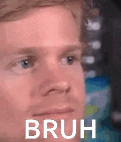 Bruh Meme Blink Wink Snap GIF