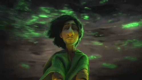 Bruno Madrigal Summoning Dark Power Encanto GIF