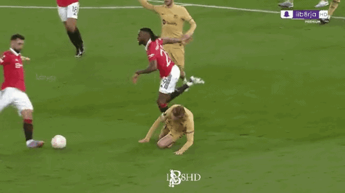 Bruno Fernandes Fail Kick GIF
