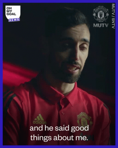 Bruno Fernandes Good Things GIF