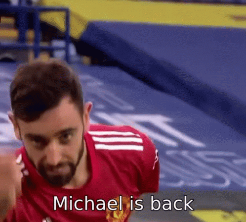 Bruno Fernandes It's Back GIF
