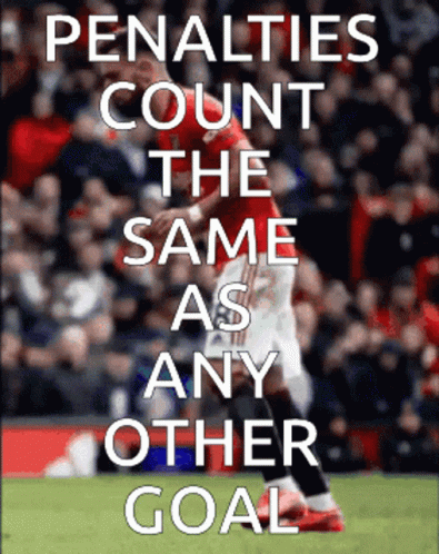 Bruno Fernandes Penalties Count The Same Goal GIF