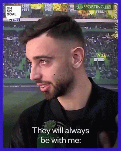 Bruno Fernandes They'll Always Be With Me GIF