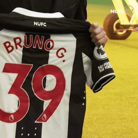 Bruno Guimaraes Jersey Shirt GIF