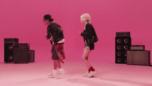 Bruno Mars And Rose On Apt Moves GIF