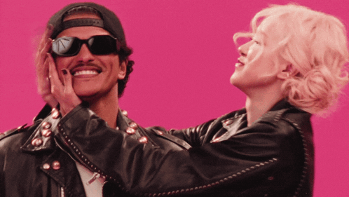 Bruno Mars Apt Goofy Reaction GIF