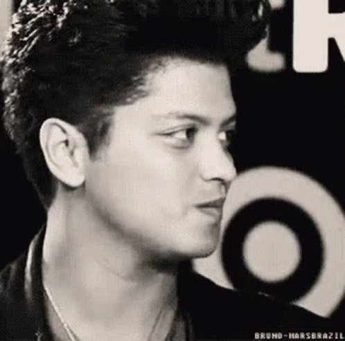 Bruno Mars Biting GIF