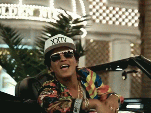 Bruno Mars Guess Who's Here Shes Back GIF
