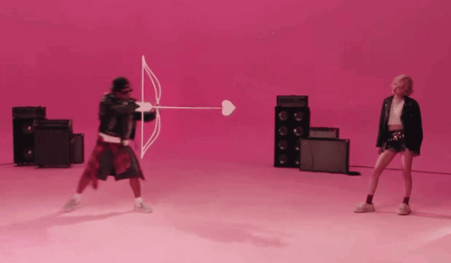 Bruno Mars Hit Rose By Arrow Apt Video GIF