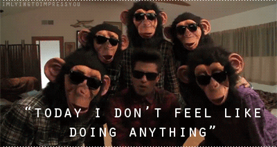 Bruno Mars Monkey Crew Lazy Song GIF