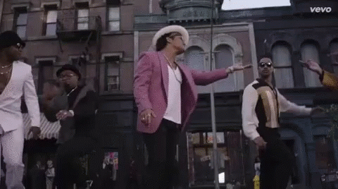 Bruno Mars Uptown Funk Dance GIF