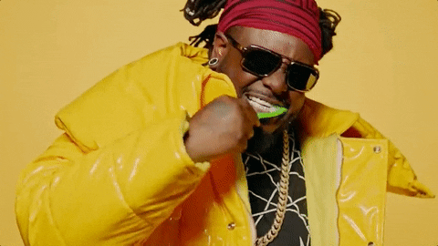 Brushing Teeth Music Video T-pain Anita GIF