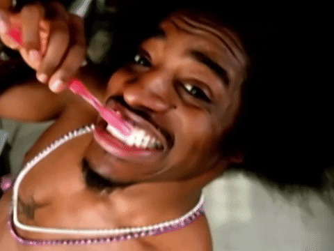 Brushing Teeth Outkast So Fresh Clean Music Video GIF