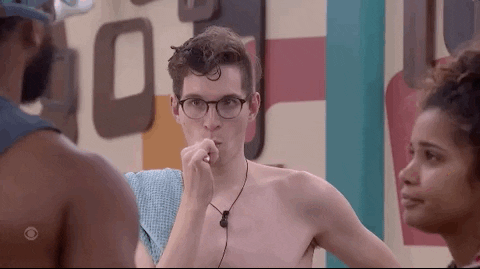 Brushing Teeth Reality Tv Conversation Stare GIF