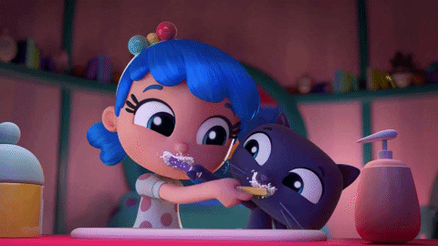 Brushing Teeth True And The Rainbow Kingdom GIF