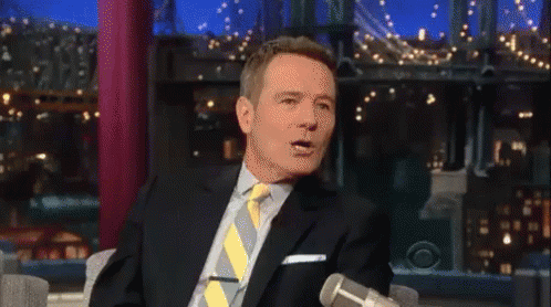 Bryan Cranston Speechless In Tv Guesting GIF