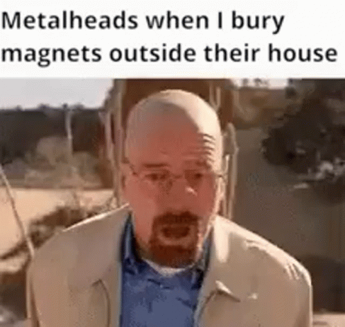 Bryan Cranston Walter White Falling Metalheads Meme GIF