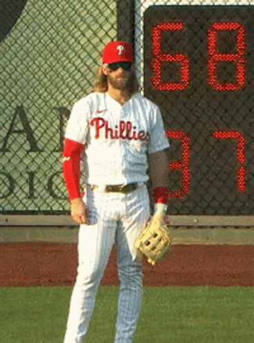 Bryce Harper Baseball Bored GIF