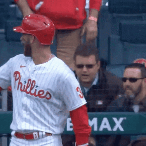 Bryce Harper Phillies GIF - Bryce Harper Phillies Sixers - Discover & Share  GIFs