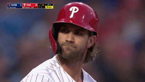 Bryce Harper Phillies Smiling GIF