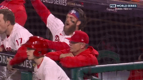 Bryce Harper Proud Cheer GIF