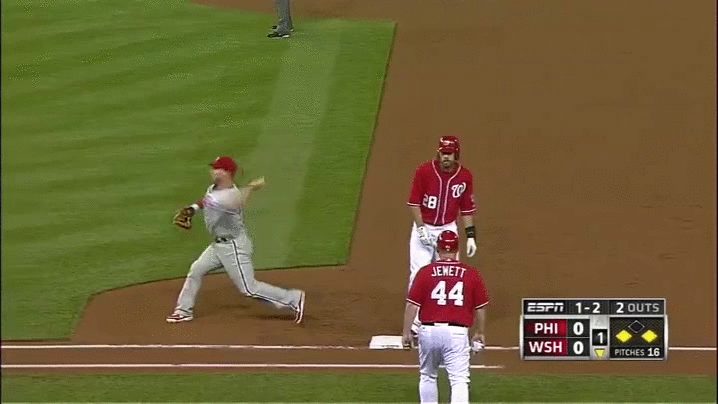 Bryce Harper Steals Home GIF