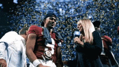 Bryce Young After The Game Interview GIF