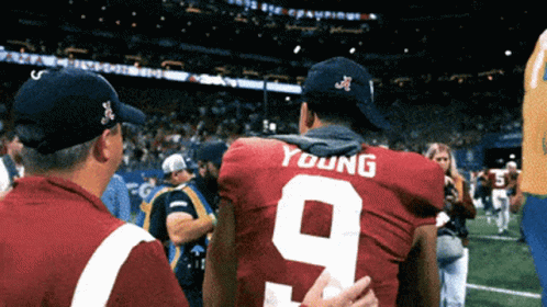 Bryce Young Cheerful With The Team GIF