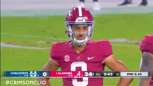 Bryce Young Gives Thumbs Up GIF