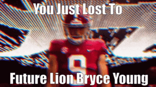 Bryce Young The Future Lion GIF