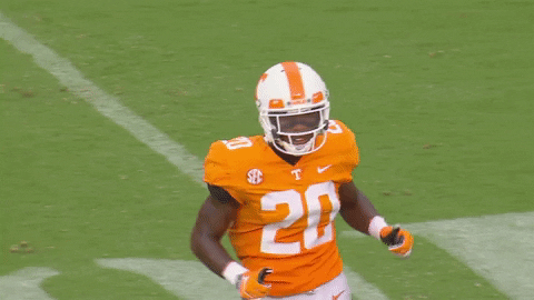 Bryson Eason Rocky Top Player Making Fans Cheer GIF