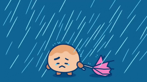 Bt21 Shooky Braving The Storm GIF